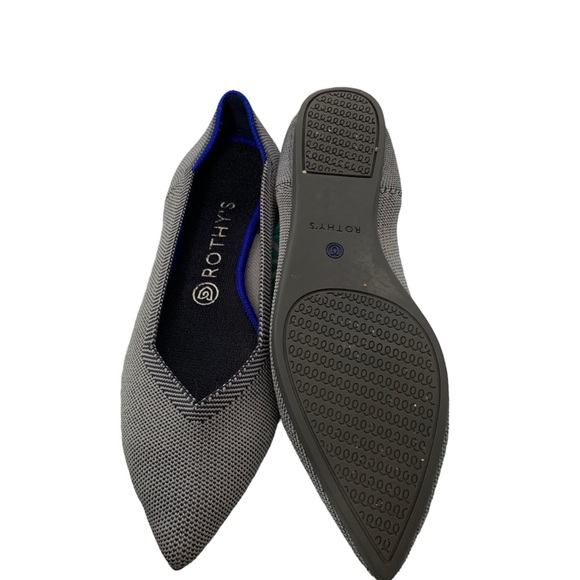 Rothy's The Point Birdseye Women US 9.5 Ballet Flats - Picture 4 of 5